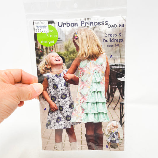 2014 Urban Princess Olive Ann Designs Dress and Dolldress Sewing Pattern