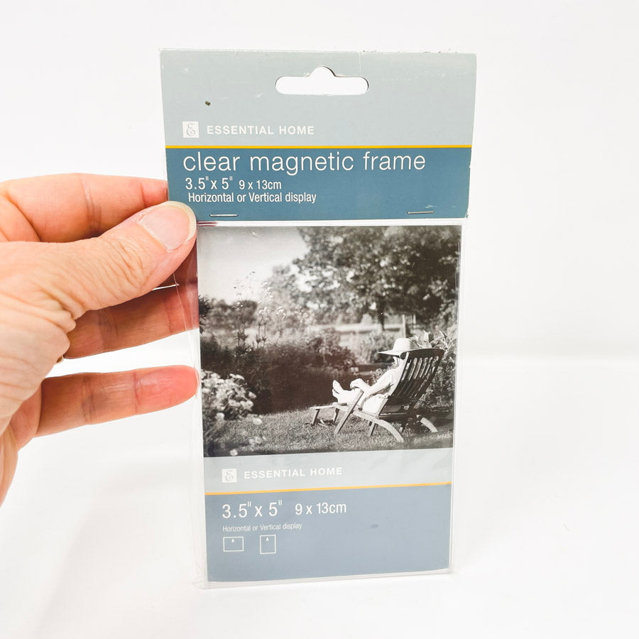 Clear Plastic Frame 3.5" x 5"