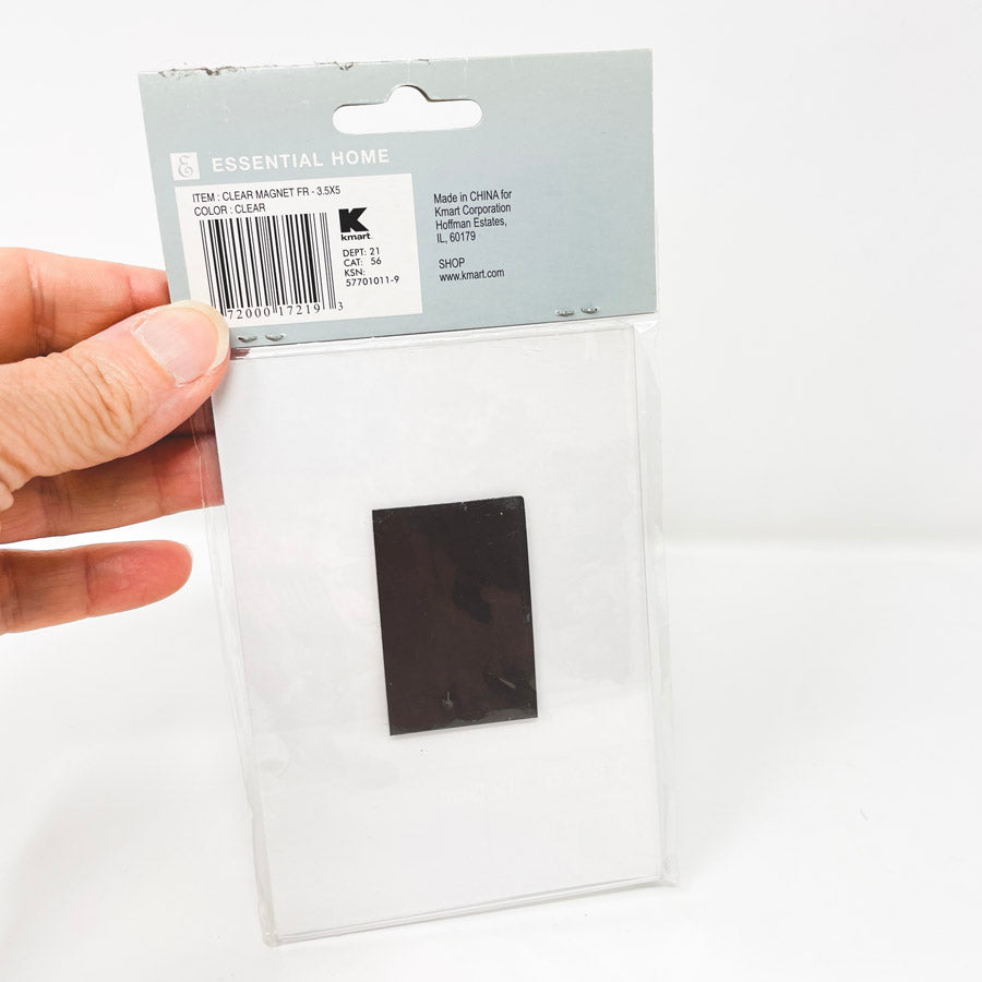 Clear Plastic Frame 3.5" x 5"