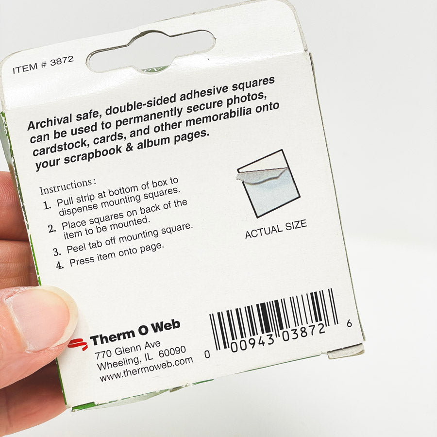 Therm O Web Double Sided Mounting Squares