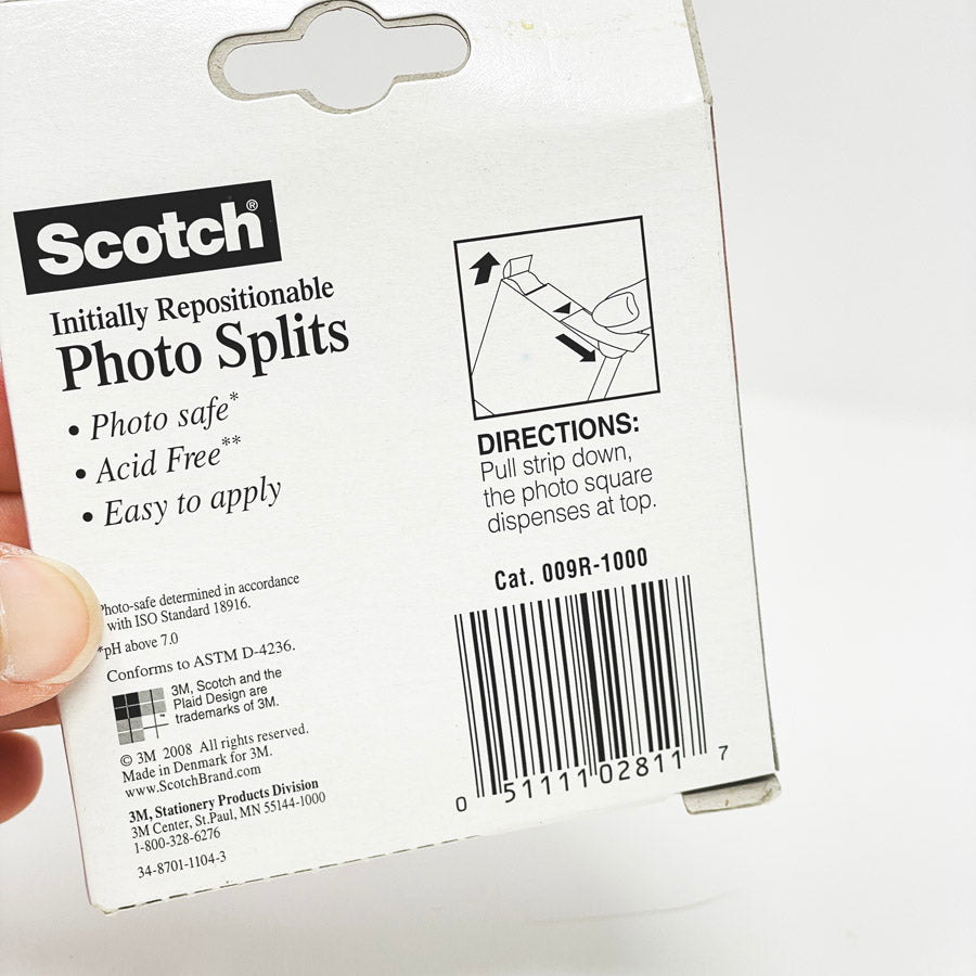 Scotch Photo Splits Double Sided