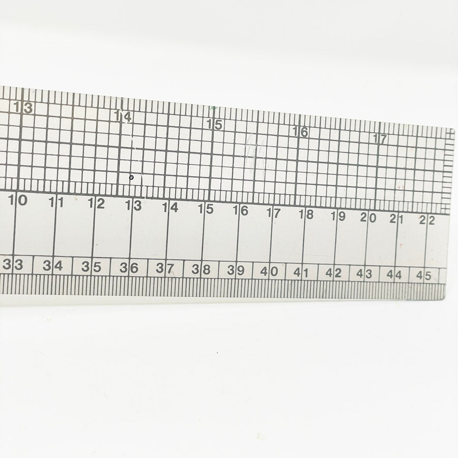 Fuji Clear Grid Ruler 18"