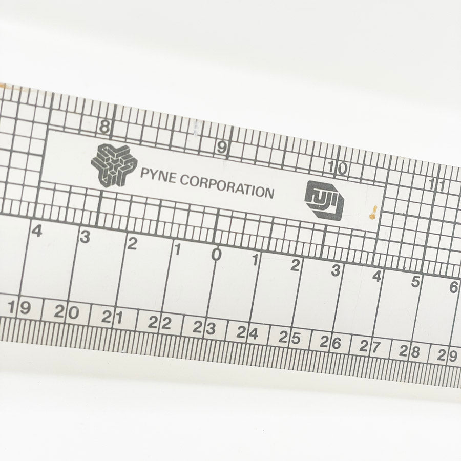 Fuji Clear Grid Ruler 18"
