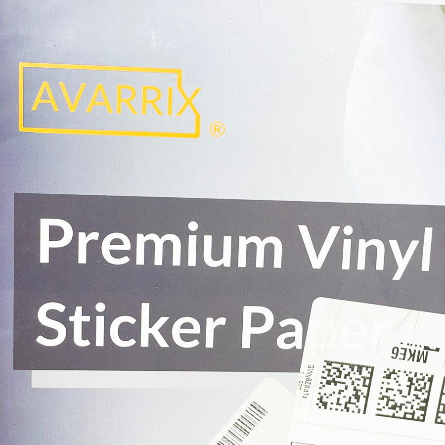 Avarrix Premium Vinyl Sticker Paper