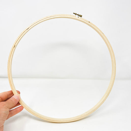 Wood Embroidery Hoop 12"