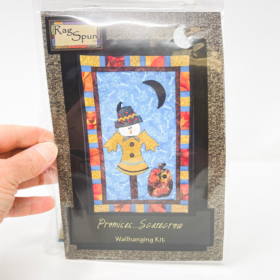 Rag Spun Promises Scarecrow Wall Hanging Kit