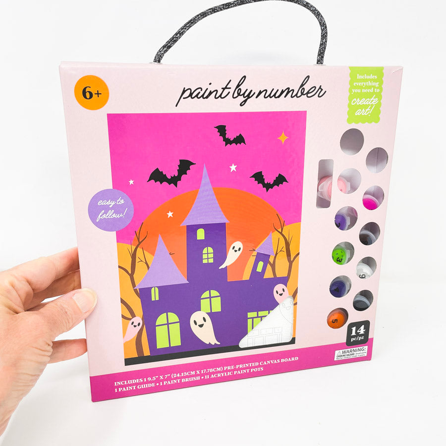 Halloween Paint By Number Kit