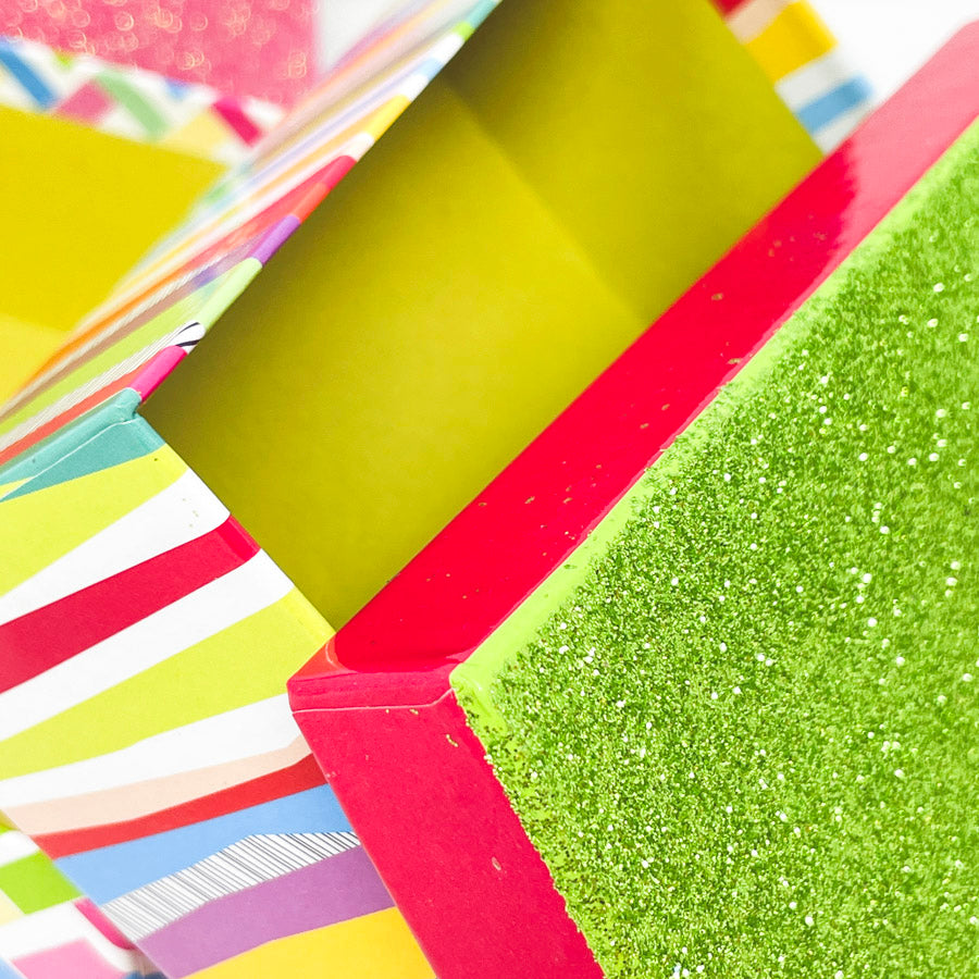 Glitter Storage Boxes