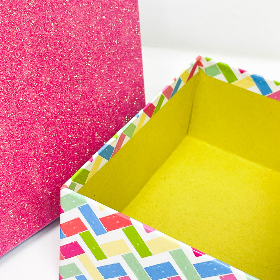 Glitter Storage Boxes
