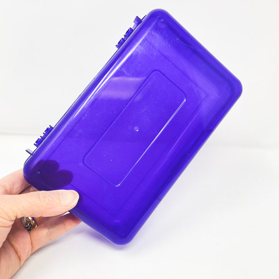 Purple Pencil Box