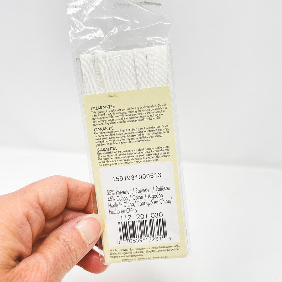 Wrights Double Fold Bias Tape - Pick Color (1)