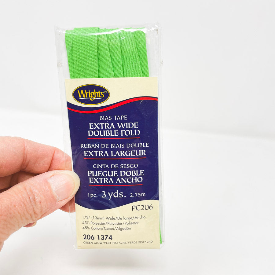 Wrights Extra Wide Double Fold Bias Tape - Pick Color (1)