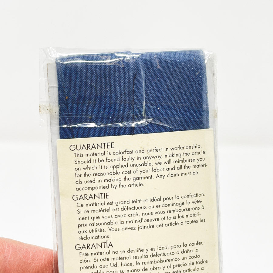 Wrights Wide Single Fold Bias Tape - STONE BLUE