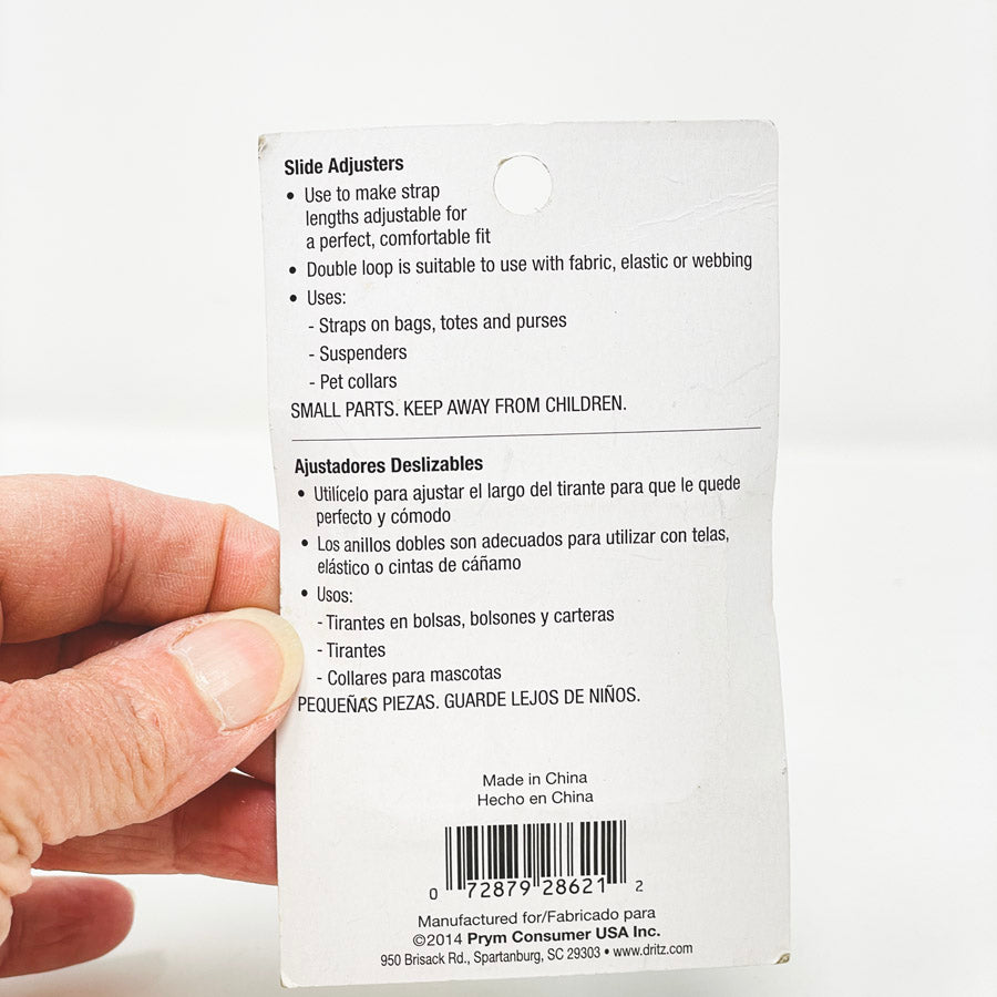 Dritz Slide Adjusters 2 ct