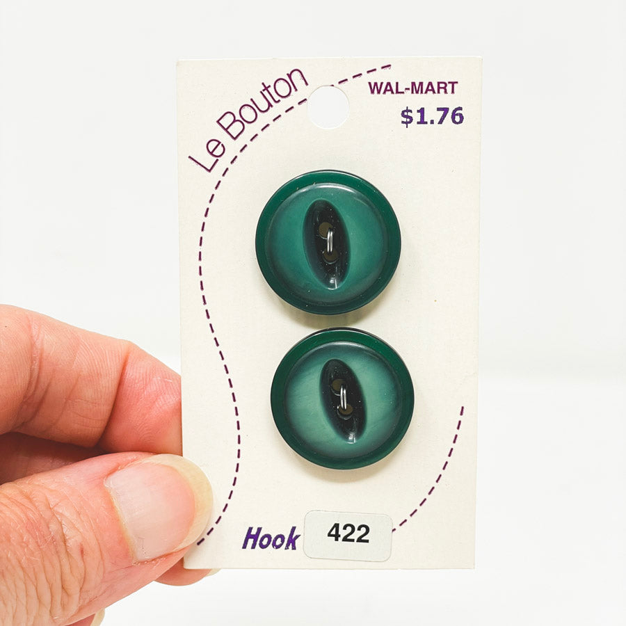 Le Button Hook 422 Green Buttons