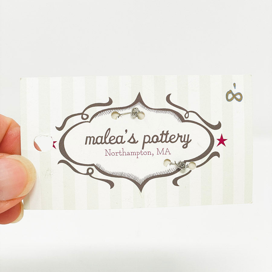 Malea's Pottery Clay Button - 2 ct