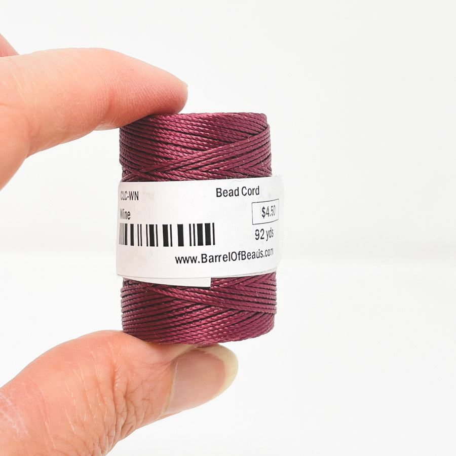 Bead Cord - Wine