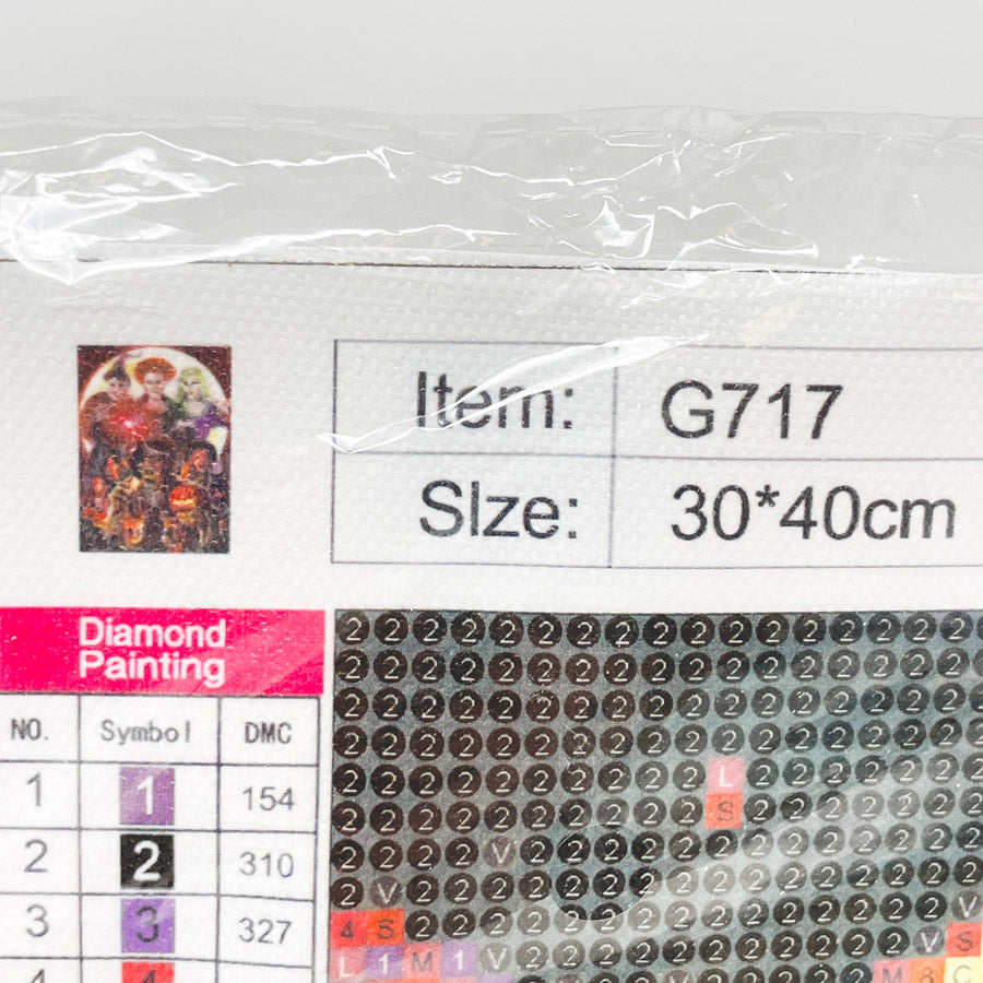 Hocus Pocus Witches Diamond Painting Kit