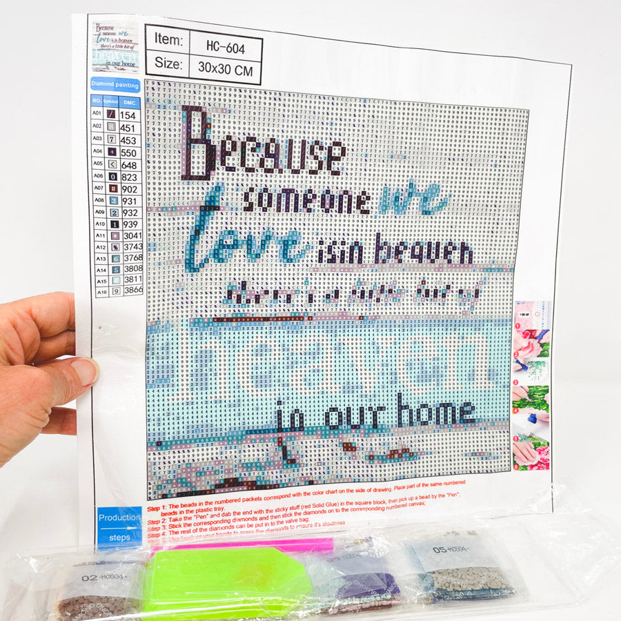 Heaven in Our Home Diamond Painting Kit