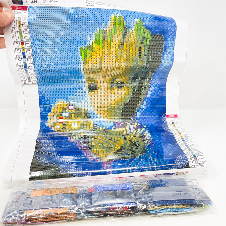 Groot Diamond Painting Kit