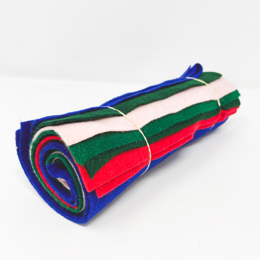 Bundle of Felt Fabric Sheets