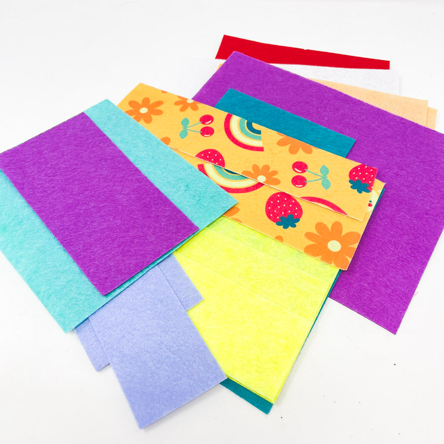 Bundle of Stiff Felt Crafting Sheets