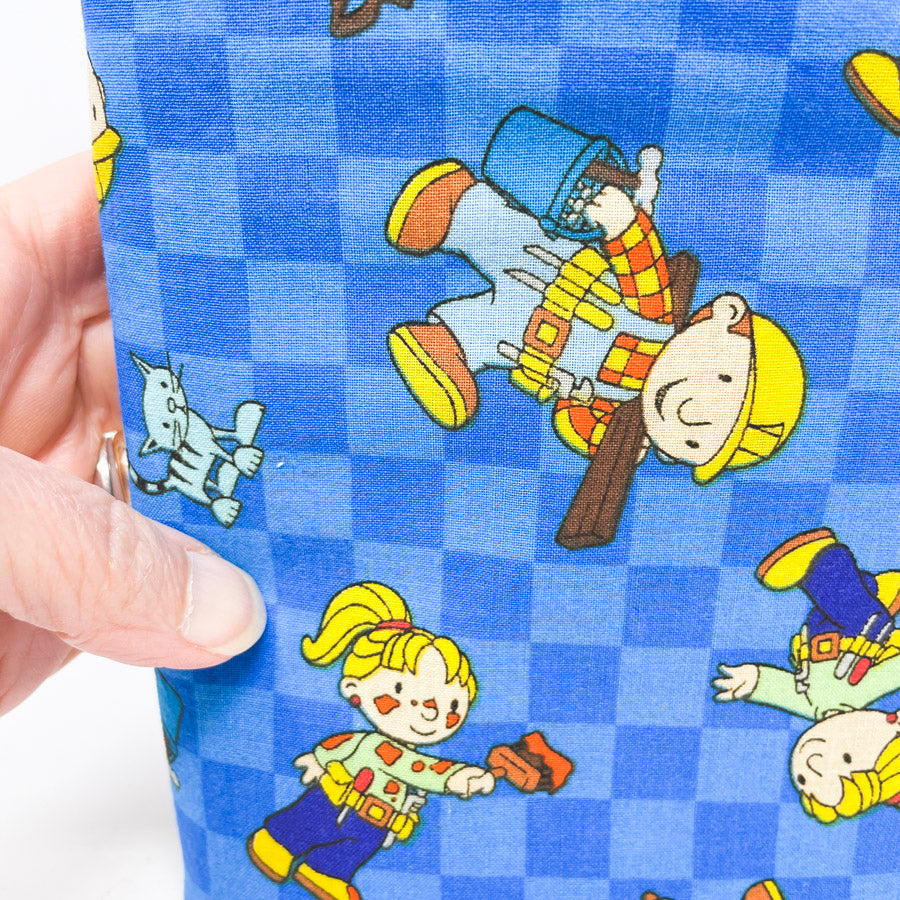2.4 Yds x 42" Bob the Builder Quilting Cotton Fabric