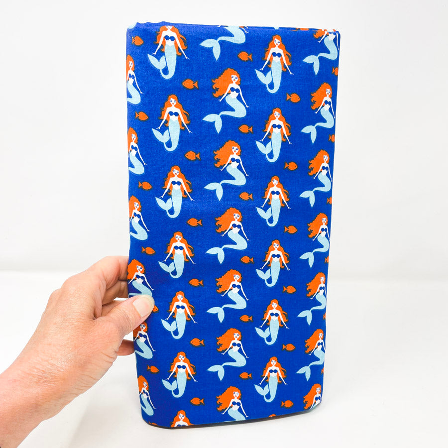 3 Yds x 40" Mermaid Quilting Cotton Fabric
