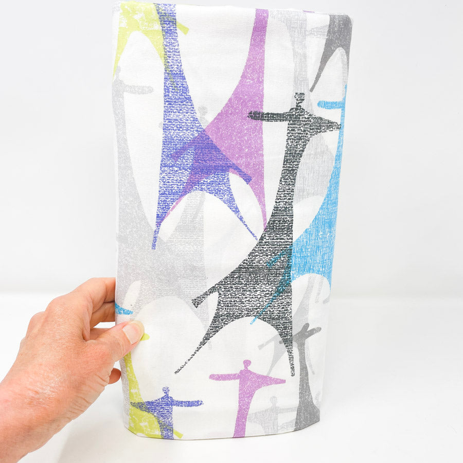 3 Yds x 44" Abstract Figures Quilting Cotton Fabric