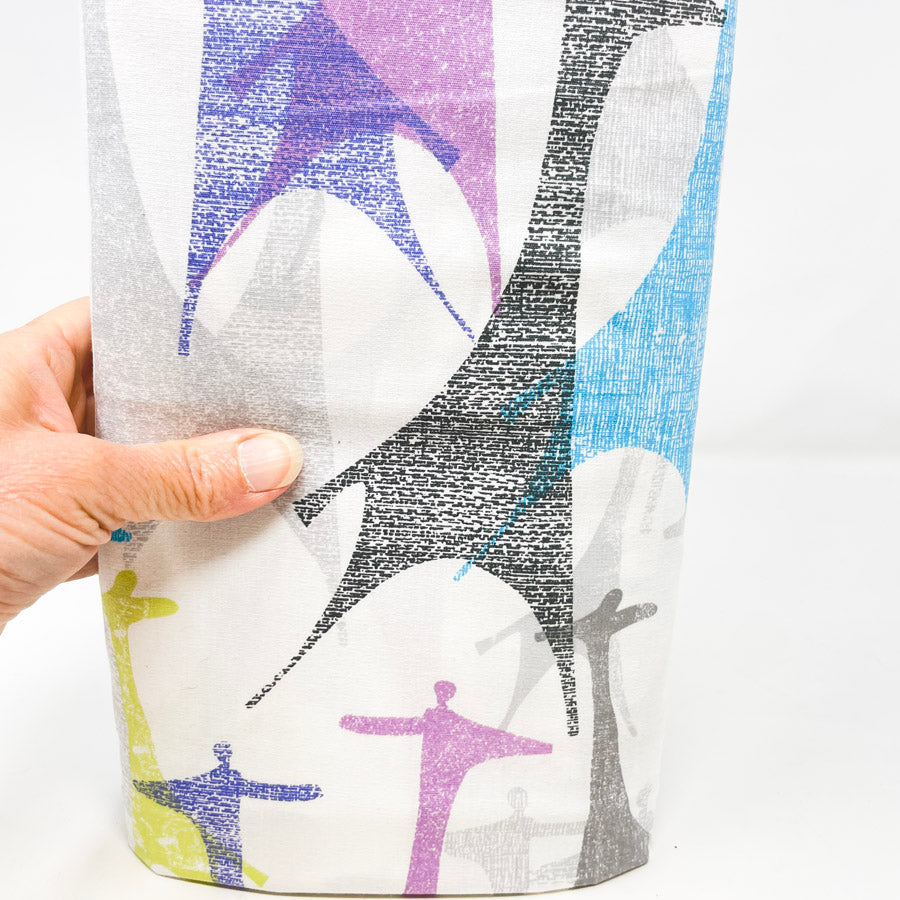 3 Yds x 44" Abstract Figures Quilting Cotton Fabric