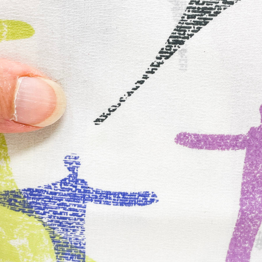 3 Yds x 44" Abstract Figures Quilting Cotton Fabric