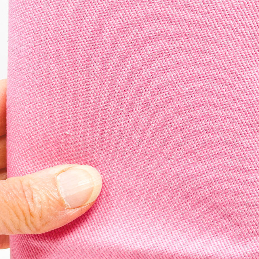 2 Yds x 60" Pink Twill Fabric