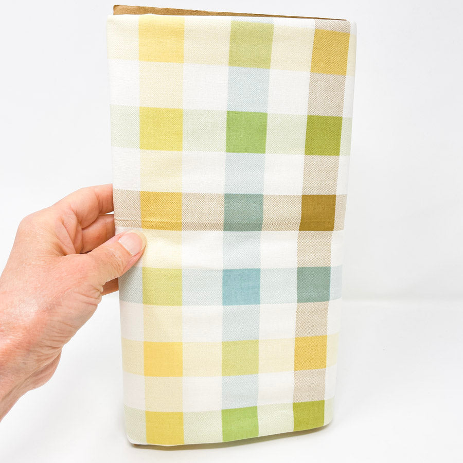 2.3 Yds x 42" Spring Gingham Cotton Fabric