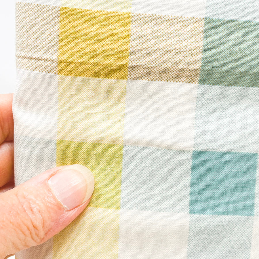 2.3 Yds x 42" Spring Gingham Cotton Fabric
