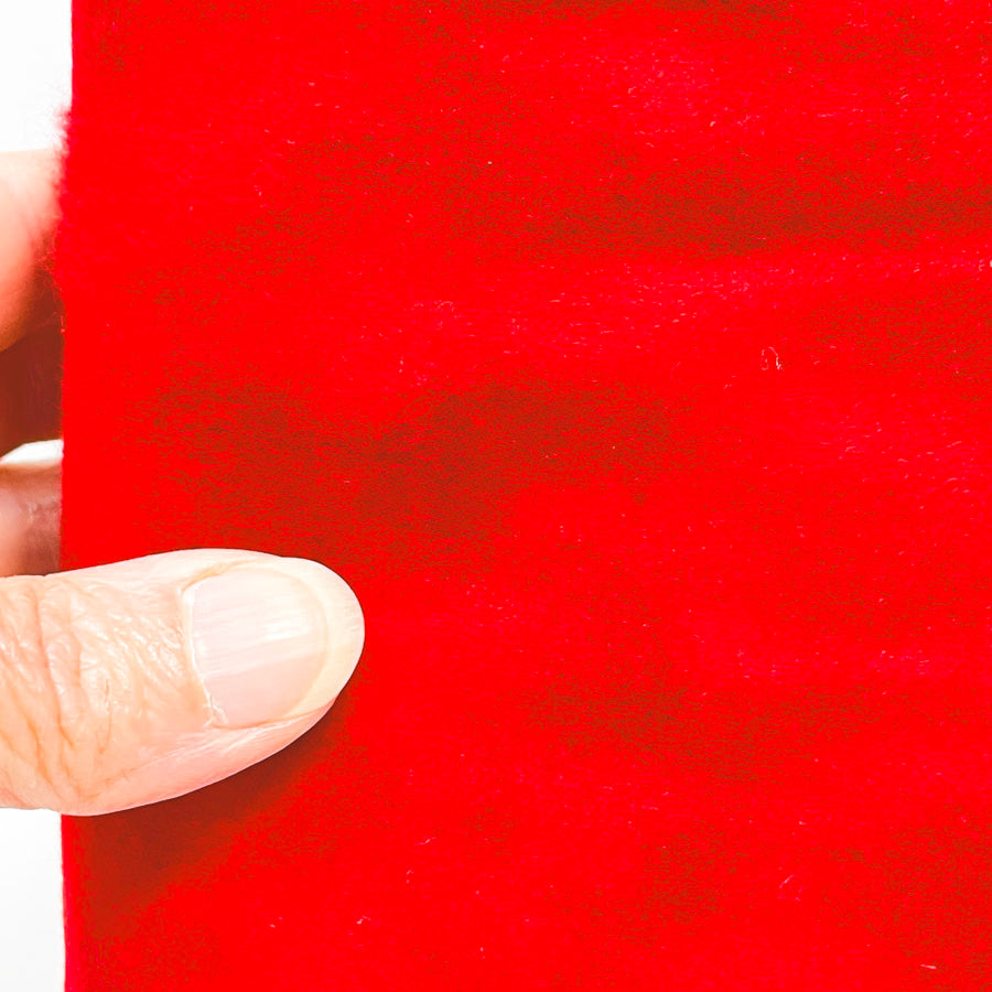 4 Yds x 40" Red Soft Brushed Flannel Fabric