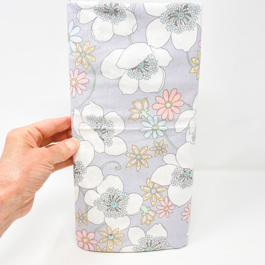 2 Yds x 40" Storybrook Floral Pastel Cotton Fabric