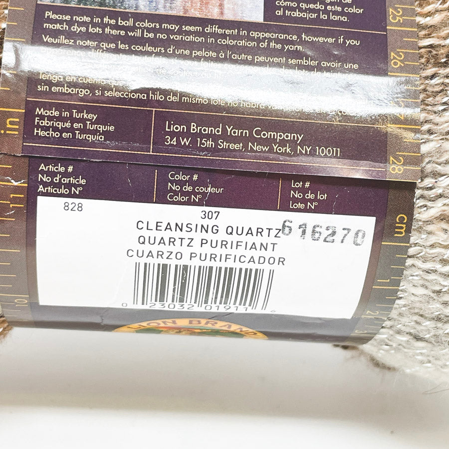 Lion Brand Shawl in a Ball Yarn - Cleansing Quartz (1)