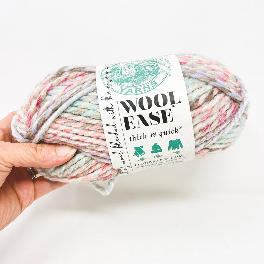 Lion Brand Wool Ease Thick & Quick Yarn - Carousel
