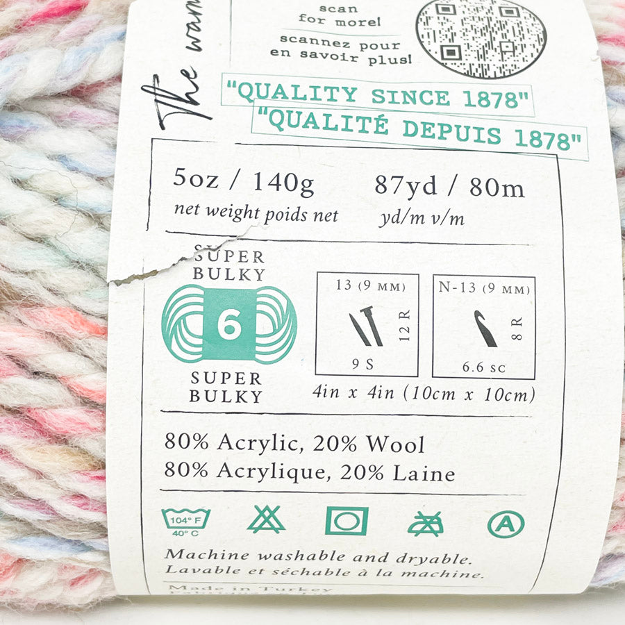 Lion Brand Wool Ease Thick & Quick Yarn - Carousel