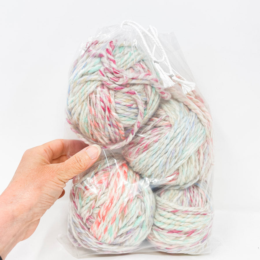 Bundle of Lion Brand Wool Ease Thick & Quick Yarn - Carousel