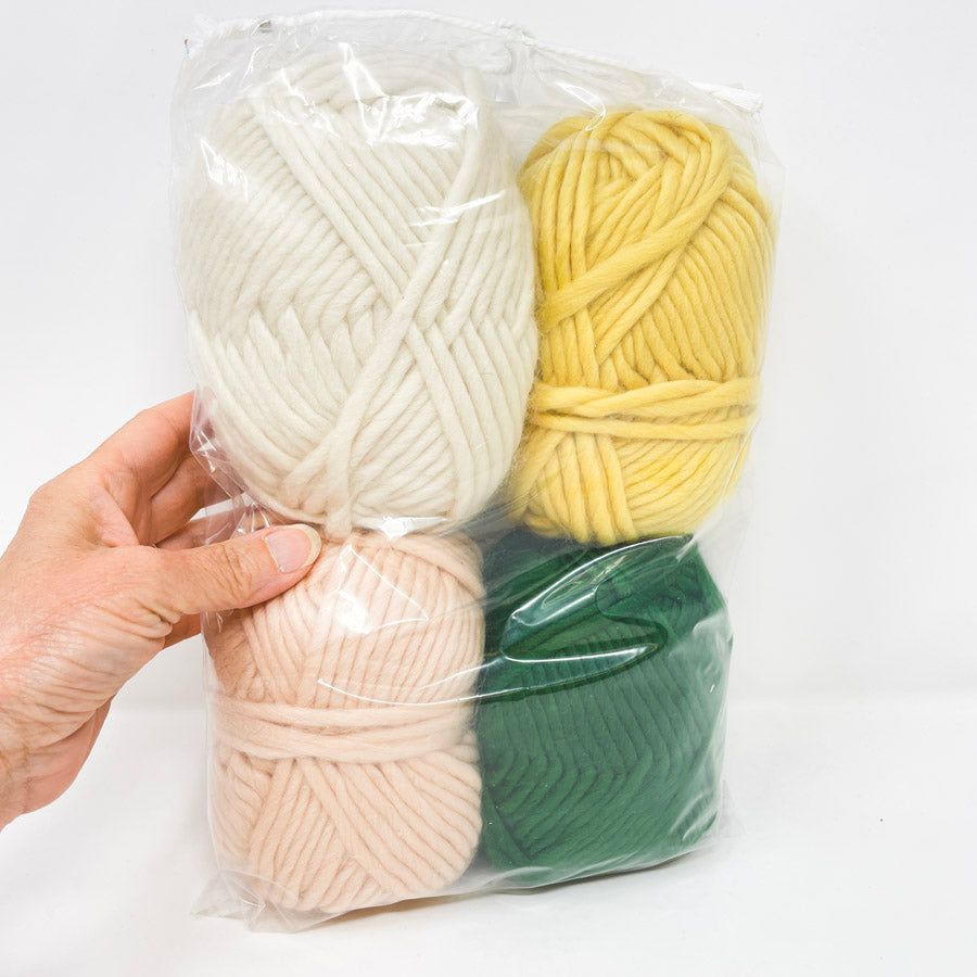 Assorted Colors Wool Yarn Bundle