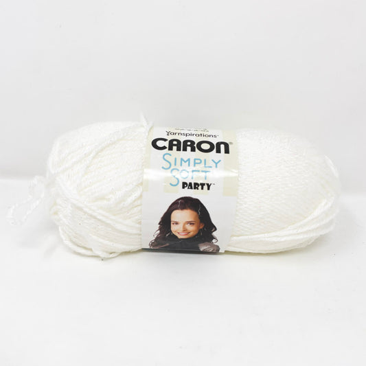 Caron Simply Soft Party Yarn - Snow Sparkle