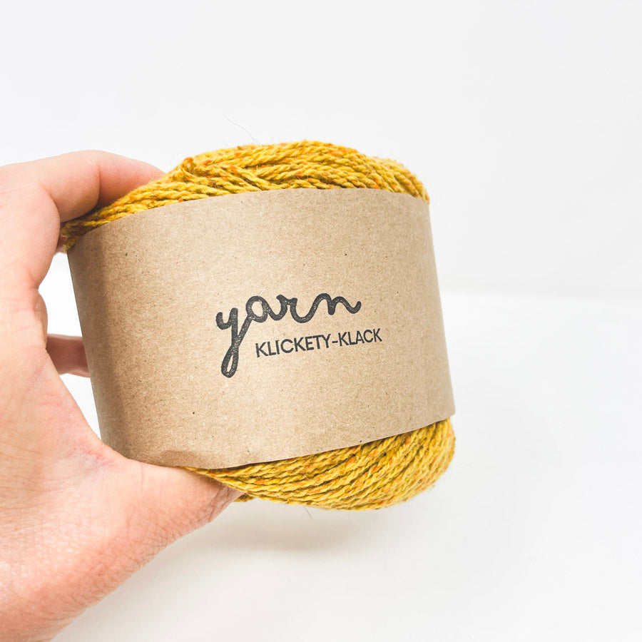 Yellow Hand Spun Yarn