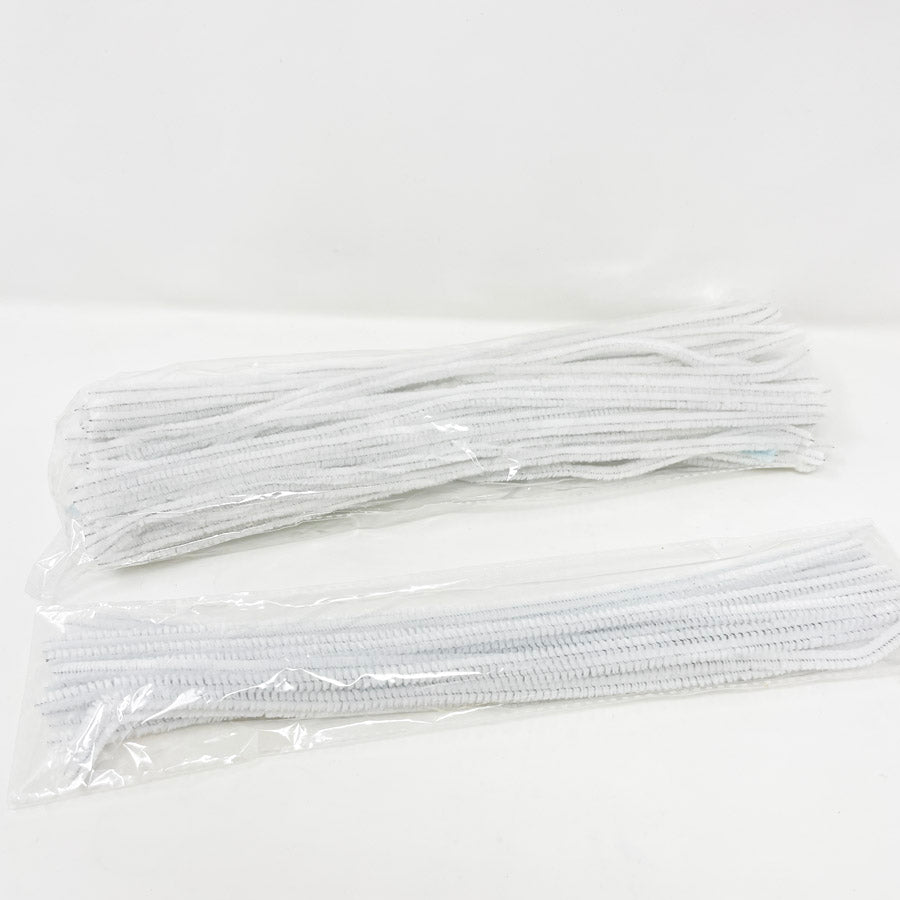 White Pipe Cleaners - Unmarked (1)