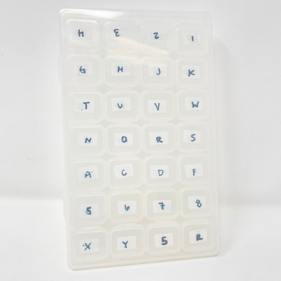 24 Compartment Bead Storage Container