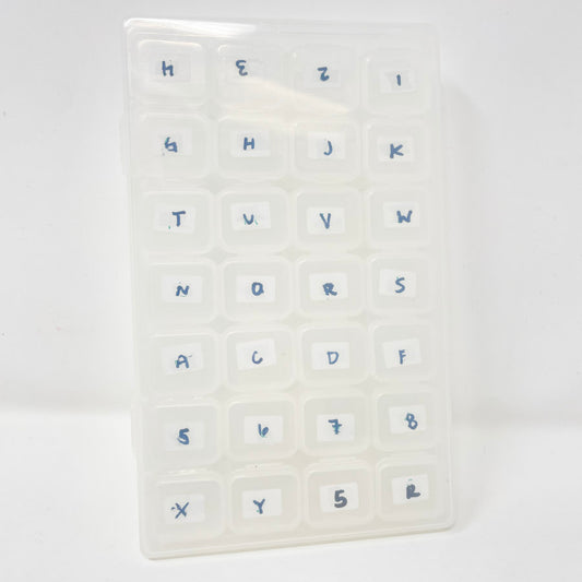 24 Compartment Bead Storage Container