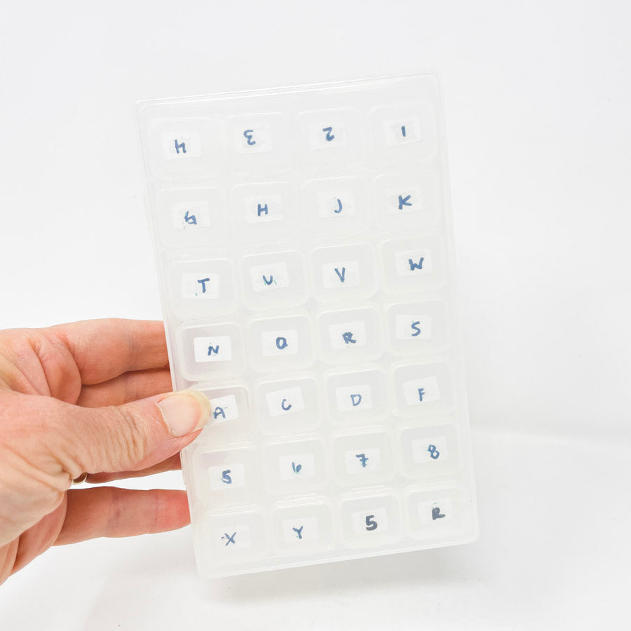 24 Compartment Bead Storage Container