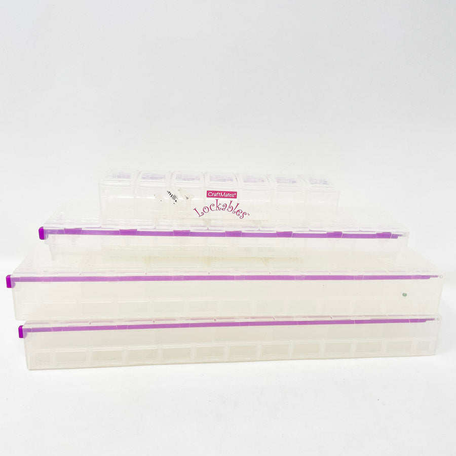 Craft Mates Lockable Storage Containers (1)