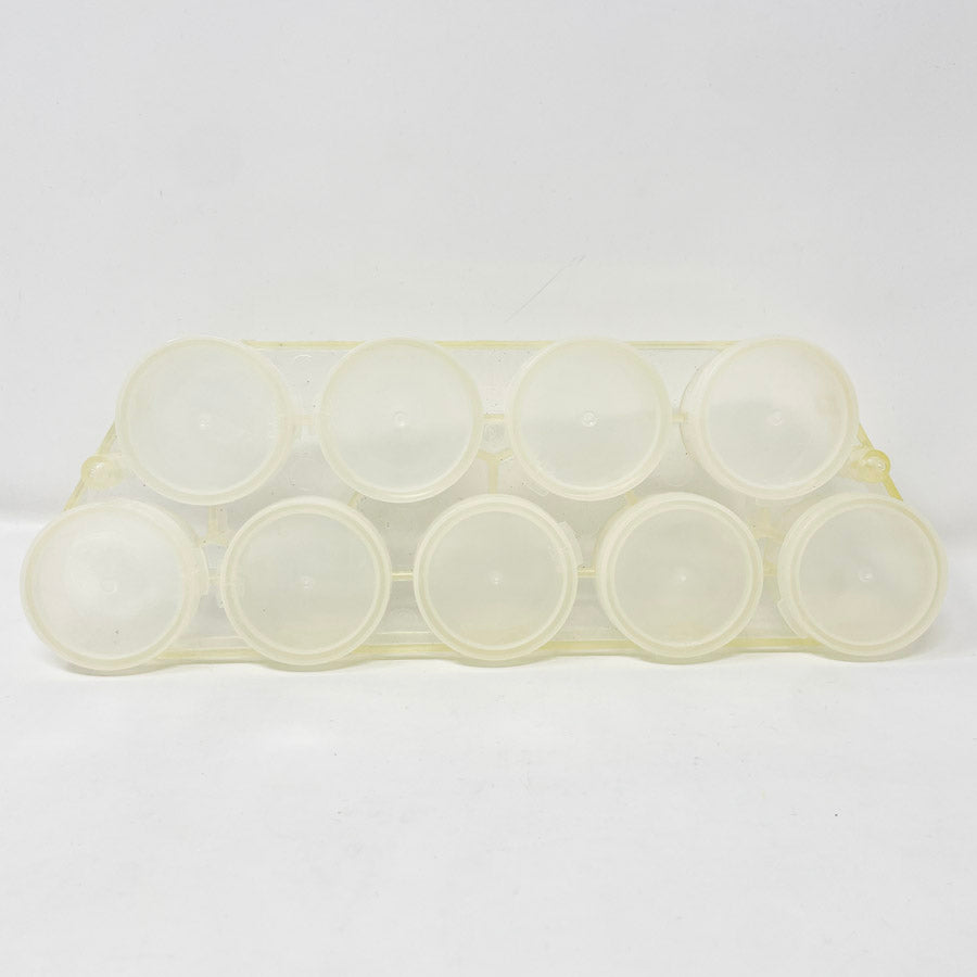 9 Round Compartment Bead Storage Container
