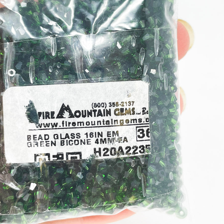 Preciosa Green Beads (1)